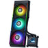 Lian Li HydroShift 360R LCD 360mm ARGB AIO Liquid CPU Cooler Black - Anigma